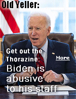 Behind closed doors, Biden has such a quick-trigger temper that some aides try to avoid meeting alone with him. Some take a colleague, almost as a shield against a solo blast.